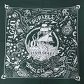 Vintage-grünes Baumwoll-Bandana mit nautischen Rugged and Durable Druckmustern - Bandana / Armeegrüne Seefahrt