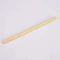 Single beige Tritan straw with 1cm large hole for candy colored reusable plastic cups - 1*20cm / Cream