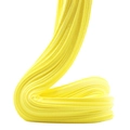 Close-up of bright yellow butter slime texture showing high elasticity and soft texture - 60ml / Yellow