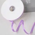 Rotolo di nastro di raso viola largo 1cm e lungo 100 yarde per confezioni regalo matrimonio - 1.0cmx100 Iarda / Lavanda