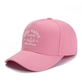 Berretto da baseball rosa in cotone con ricamo Camp Maddie e tema addio al nubilato - Taglia unica / Rosa