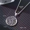 Collana massonica in argento con pendente teschio e catena box da 55cm per uomini - Stile Simbolo Massonico (Stile 4) / Con catena