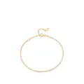 Minimalistisches S925 Sterlingsilber Goldperlenarmband mit Verlängerung und Ringverschluss - 925er Silber / Gold