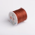 72# brown jewelry cord for handmade DIY Chinese knots and woven crafts projects - Brown No.15 / 72# Line/40 Meters