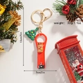 Vue détaillée du coupe-ongles de Noël renne avec des mesures de taille de 13 cm - Renne Cloche