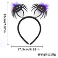 Einheitsgröße / Lila Feder Spinne