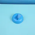 Halbkugelförmige blaue Basis für Schmuckverpackung mit rechteckigem Schlitz - Königsblaue Runde Basis