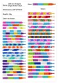 Detailed view of adjustable pop it stress relief bracelets in assorted vibrant colors - 26th Gen Straight Single Buckle Bracelet