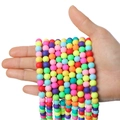 Perline tonde in pasta polimerica da 8mm per gioielli fai-da-te multicolore - Colorato