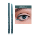 Waterproof creme gel eyeliner potlood in kleur 19 donkergroen met subtiele glitter - 19#