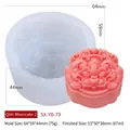 Molde de silicona para pastel de luna con motivo Kirin para jabón o artesanía manual - Estilo Kylin 2 YB-79