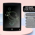 Black 8.5-inch LCD writing tablet for kids with colorful screen and drawing stylus - 【Colorful】8.5 Inch Black