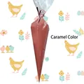 Colla a crema fai-da-te color caramello per decorare tazze con un beccuccio incluso - Caramello