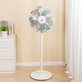 Translucent stand fan dust cover with cute dinosaur and watermelon pattern - Little Dinosaur (Half Cover) / Diameter 45cm