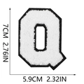 Letter Q White