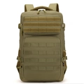 Khaki tactische outdoor rugzak met MOLLE-systeem en ademende schouderbanden - Khaki
