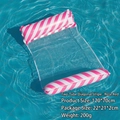 Rose Red Diagonal Stripes