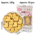 Cartoon reindeer baking biscuits for Christmas cake decoration in 180g bag packaging - Elk Shaped Butter Biscuits (180g)