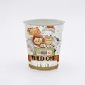 Cartoon animal party paper cup with lion and tiger print for children birthday party - Series 2 Animal Paper Cups