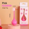 Pink tumbler baby toothbrush for age 3+ with soft bristles and 10.5cm ergonomic handle - Tumbler Toothbrush-Pink