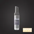 Dark gray glass oil dispenser bottle with leak-proof lid and labels for home kitchen - 500ml / Dark Gray