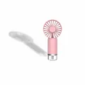 Mini ventilador nebulizador rosa portátil con diseño de mano y humidificación - Ventilador de Nebulización de Mano / Rosa / 500mAh