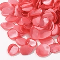 Silk artificial rose petals in coral pink for wedding and party decorations - Coral Pink (18)