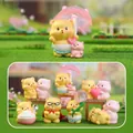 Panda BaoBao collection featuring umbrella and heart-holding lucky cute figurines - Hm182-1 Sweet Bear Box 6 / Full Box Set