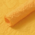 Bright orange handmade crinkle paper roll with natural stone texture for flower wrapping - 53x53cm (5 Sheets/Pack) / Sweet Apricot