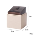Beige-brauner Schmuckständer für Ringe mit den Maßen 5x5x7cm für Displays - Ringrohlinge