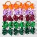 Set of 15 bubble flower nylon headbands in five colors for babies and toddlers - 20 Colors Mixed Pack