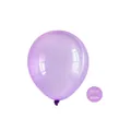 10-inch crystal purple transparent latex balloon for birthday party decorations - 5 Inch / 200 Pcs / Crystal Purple