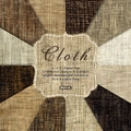 Brown textured cloth pattern 6x6 inch paper pad for DIY scrapbooking 24 sheets - R2411a 24 Sheets