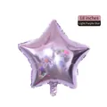 18-inch lavender purple star-shaped foil balloon with metallic finish for parties - 18 Inch Star Light Purple