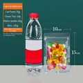Frosted 10x15cm matte clear ziplock bag with 160 micron thickness and leakproof seal - Transparent / 10x15cm