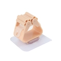 Pink wall-mounted mop and broom holder with roller grip and strong adhesive pad - 6*6 Standard / Pink