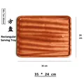 Square Plate Thickened 35*24*2 cm