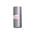 Gray biodegradable dog poop bags roll with red arrow sticker for easy opening - Solid Color Standard Style / Gray