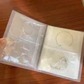 Transparent PVC jewelry organizer book for necklaces and bracelets with anti-oxidation slots - Non-Button Style (Extra Large)