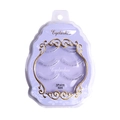 Natural cross fake eyelashes set 3 pairs model N06 with transparent stem sunflower style - Sharpened Style N06(磨尖3Pairs-N06)