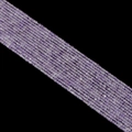 2.5mm purple crystal square beads strand for fashion jewelry making on black background - Light Amethyst