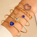 Gold - Blue Zircon Style
