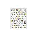 Autocollants nail art mouton dessin animé DP-174 avec motifs créatifs fruits et aliments - Mouton Créatif Style Plat (DP-174)