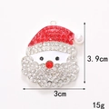 D2051 Santa Claus Type B (Silver)