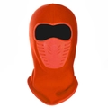 Men's thermal winter balaclava in bright orange with integrated breathing valve - Orange