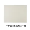 Reusable non-stick white baking sheet 40x60cm 40g oilproof liner for baking pans - 40x60cm-40g-White
