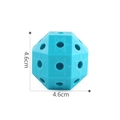 Blue 4.6cm geometric star-shaped hole connector ball for DIY tent and building kits - Polygonal Connector Ball (14g) / Blue