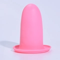 Rose pink silicone leak-proof travel bottle sleeve with stretchable protective design - 5th Gen (Flared Mouth) / Pink