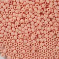 Pastel pink 4mm solid color painted glass beads for DIY jewelry making accessories - EU 32