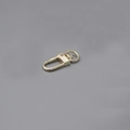 Cierre de mosquetón giratorio de metal oro claro con anillo para bolsos y accesorios - Cierre de Langosta Giratorio Dorado / 3.4cm
